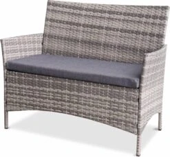 Alice's Garden Loungeset Moltès - 4 Plaatsen - Wicker - Kleine Set - Tinten Grijs/grijs 14 Alice's Garden Loungeset Moltès - 4 Plaatsen - Wicker - Kleine Set - Tinten Grijs/grijs -Buitentuin Winkel 1200x1113 2