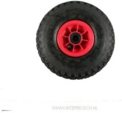 Benson Bolderkarwiel Steekwagenwiel Met Luchtband 3.00-4 | Asgatdiameter 20mm Rollager | Hoogte Wiel 26cm -Buitentuin Winkel 1200x1114 4