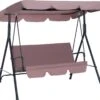 Outsunny Hollywoodschommel 3-zits Tuinschommel Schommelbank Met Dak 3 Kleuren 84A-054 -Buitentuin Winkel 1200x1116 1