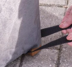 Weersbestendige Beschermhoes Loungeset / Tuinset (met Hoge Tafel) | 260 X 260 X 95 Cm | Premium | Waterproof | TÜV Rheinland Gecertificeerd | Hoes Voor Tuin | Waterdicht | Solution Dyed (verkleuring Onmogelijk) | Grijs / Antraciet -Buitentuin Winkel 1200x1119 1