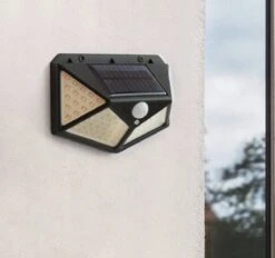 Solar Buitenlamp - Bewegingssensor - 100 LED - Waterdicht - Buiten & Tuin Sensor - Buitenverlichting Op Zonne-energie -Buitentuin Winkel 1200x1128 8