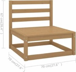 VidaXL 5-delige Loungeset Met Kussens Massief Grenenhout -Buitentuin Winkel 1200x1138 3