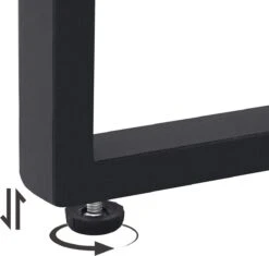 Songmics Tuinmeubelset, 3-delige Set, Van Polyrotan, Voor Outdoor, Terras, Balkon, Tuin, Eenvoudige Montage, Bijzettafel En 2 Stoelen, Zwart-beige -Buitentuin Winkel 1200x1141 1