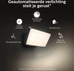 Philips Hue Outdoor Welcome Floodlight Schijnwerper - White - Zwart - 15W - IP44 -Buitentuin Winkel 1200x1141 12