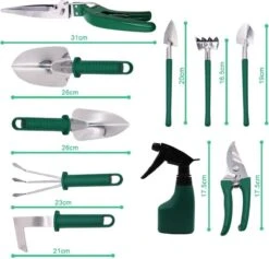 Tuingereedschap Set Tuinierset 10 Delig - Snoeischaar Tuinschaar Bloemenschaar Tuinschepje Plantenspuit Handhark -Buitentuin Winkel 1200x1149 3