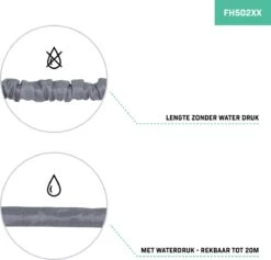 VONROC Tuinslang – Uitrekbare Tuinslang 20 Meter – Incl. Aansluitingen, Muursteun, Spuitstuk En Broespistool -Buitentuin Winkel 1200x1149 5