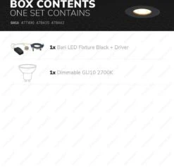 HOFTRONIC™ LED Inbouwspots 3 Spots - Zwart - Rond - IP65 - GU10 - Dimbaar - Spot Bari - 5 Watt 2700K Warm Wit -Buitentuin Winkel 1200x1149 9