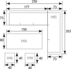 Garden Impressions Blue Bird Dining Loungeset 5-delig - Rechts - Bruin/antraciet -Buitentuin Winkel 1200x1151
