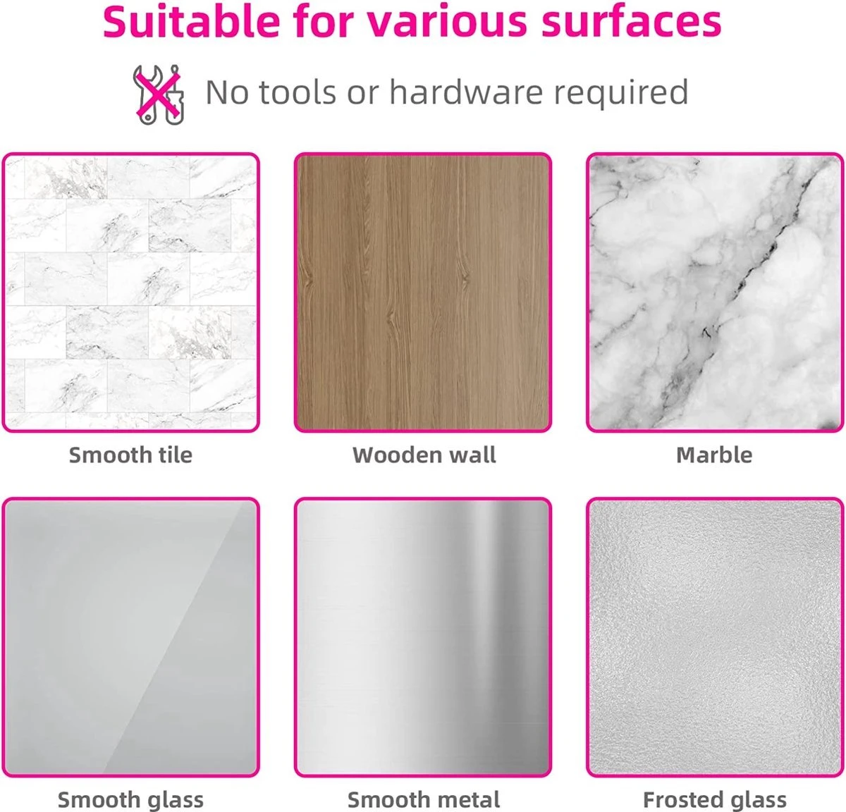 BOTC Bezemhouder - 4 Stuks - RVS - Bezem Ophangsysteem - Bezem Houder - Tuingereedschap - Zwart 7 BOTC Bezemhouder - 4 Stuks - RVS - Bezem Ophangsysteem - Bezem Houder - Tuingereedschap - Zwart - Afbeelding 5