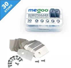 Mesjes Voor Husqvarna Automower - Reservemessen Voor Gardena Robotmaaier - 30st - RVS - Plastic Box - Megoo® -Buitentuin Winkel 1200x1155 5