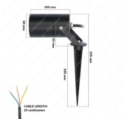 3x HOFTRONIC Spikey - Tuinspot Voor Buiten - LED - Zwart - 2700K Warm Wit - Waterdicht - 5 Watt - 400 Lumen - 230V - Verwisselbare GU10 Lamp - Prikspot Met Grondspies - Richtbaar - Aluminium - Voor Het Uitlichten Van Planten/struiken En Bomen -Buitentuin Winkel 1200x1155 9