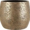 Mica Decorations Clemente Bloempot - H31 X Ø38 Cm - Terracotta - Goud -Buitentuin Winkel 1200x1156 14