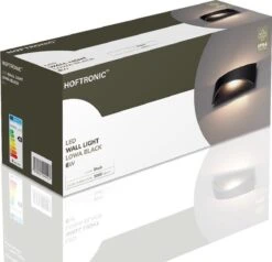 HOFTRONIC Lowa - LED Wandlamp Rechthoek - Up And Down Light (2 Lichts) - 6 Watt 3000K Warm Wit Licht - Modern Design - IP54 Waterdicht - Geschikt Als Binnen En Buiten Wandlamp - 3 Jaar Garantie -Buitentuin Winkel 1200x1156 16
