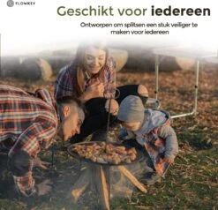 Flowkey® Houtklover XL - Houtsplijter Bijl - Houtkliever Kloofwig Gietijzer - Voor Hout & Aanmaakhout - Inclusief Gratis Bevestigingsset -Buitentuin Winkel 1200x1158 7