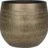Plantenpot/bloempot In Een Strakke Modern Design Look Metal Goud Dia 22 Cm En Hoogte 20 Cm -Buitentuin Winkel 1200x1168 10