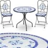 Merkloos Mozaïek Bistroset Neptun - 3-delig -Buitentuin Winkel 1200x1174 1