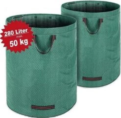 Gardebruk Tuinafvalzak - 2 Stuks 280L – 77x67cm/Opvouwbaar - Groen 13 Gardebruk Tuinafvalzak - 2 Stuks 280L – 77x67cm/Opvouwbaar - Groen -Buitentuin Winkel 1200x1175 1