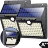Merkloos Solar Buitenlamp Met Bewegingssensor - Wit Licht - Tuinverlichting Op Zonne-energie - IP65 Waterdicht - 2 Stuks - 97 LEDs - 2700K - Zwart -Buitentuin Winkel 1200x1175 8