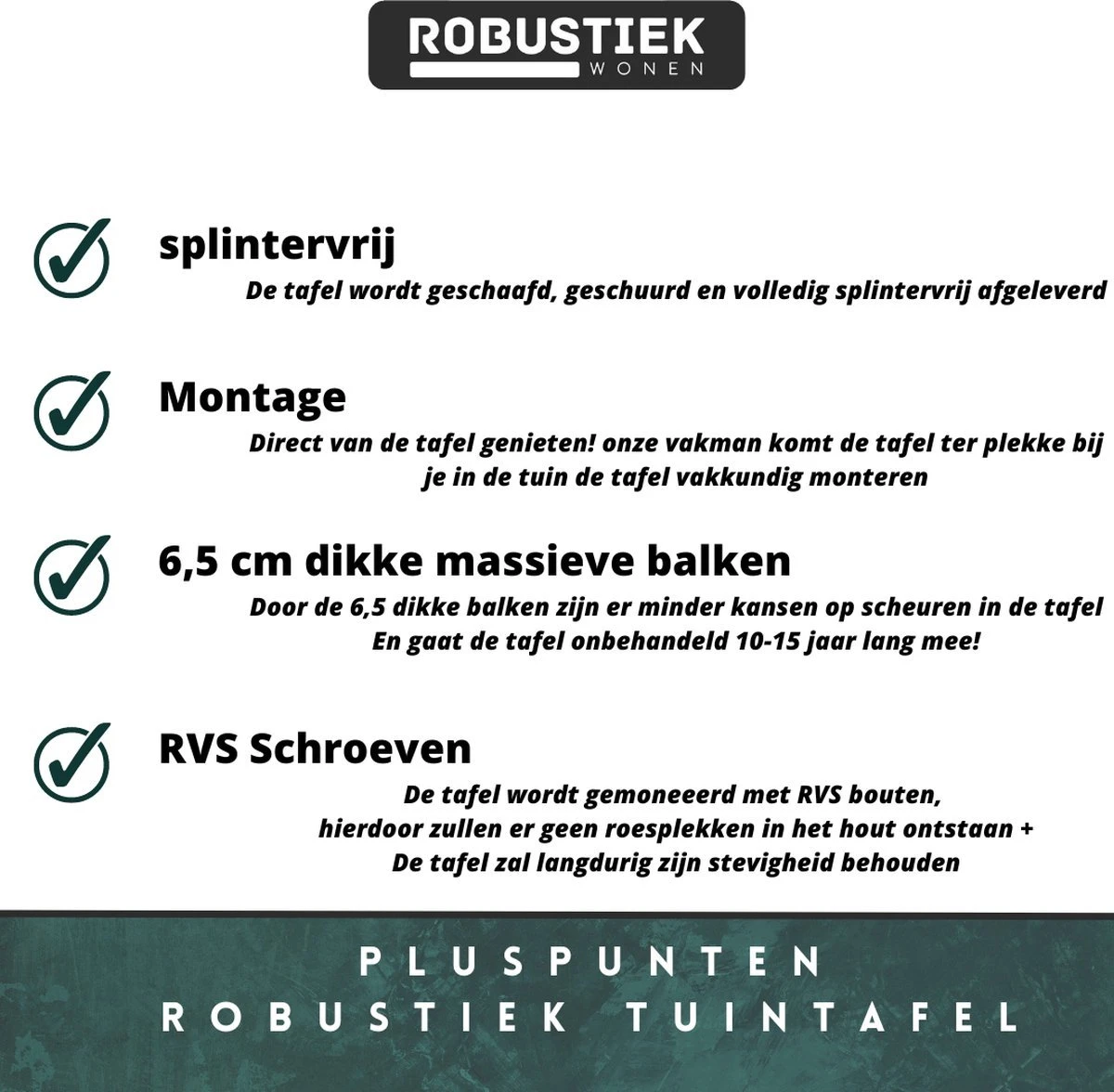 Douglas Tuinset - Tuintafel 220 X 90 + Tuinbankje - Stalen X Poten + Tijdelijk Gratis Onderhoudspakket - Inclusief Montage 4 Douglas Tuinset - Tuintafel 220 X 90 + Tuinbankje - Stalen X Poten + Tijdelijk Gratis Onderhoudspakket - Inclusief Montage - Afbeelding 2