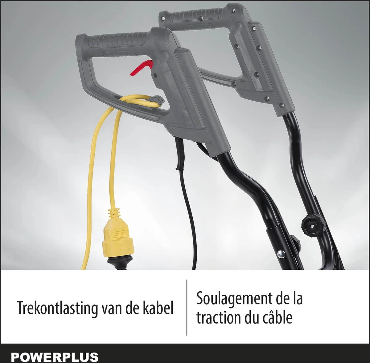 Powerplus POWEG7010 Tuinfrees - 1050W - Werkbreedte 320mm - Werkdiepte Max. 220mm - Incl. 4 Messen 4 Powerplus POWEG7010 Tuinfrees - 1050W - Werkbreedte 320mm - Werkdiepte Max. 220mm - Incl. 4 Messen - Afbeelding 2