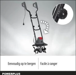 Powerplus POWEG7010 Tuinfrees - 1050W - Werkbreedte 320mm - Werkdiepte Max. 220mm - Incl. 4 Messen 11 Powerplus POWEG7010 Tuinfrees - 1050W - Werkbreedte 320mm - Werkdiepte Max. 220mm - Incl. 4 Messen -Buitentuin Winkel 1200x1179 17