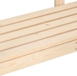 Merkloos Springos Tuinbank | Tuinbankje | Zitbank Buiten | Naaldhout | 119 X 78 X 45 Cm | Licht -Buitentuin Winkel 1200x1181