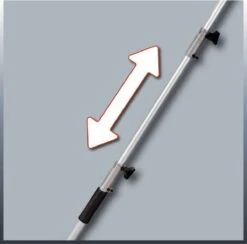 Einhell Telescoop Heggenschaar GC-HH 9048 (900 W - Snijkop Kantelbaar - Metalen Tandwielaandrijving - Telescopische Geleidesteel 50 Cm Verlengbaar - Extra Verstelbare Handgreep - Inclusief Draagriem) -Buitentuin Winkel 1200x1184 12