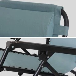 Alice's Garden Campingstoel PATRICK - Set Van 2 - Opvouwbaar - Verstelbaar - Smaragdgroen -Buitentuin Winkel 1200x1189 4