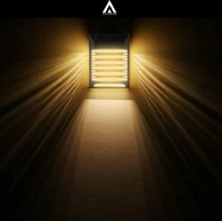 Arisenn® Crystal Solar Buitenlamp - IP65 Waterdicht - Prachtige Solar Technologie Monokristal Zonnepaneel Wandlamp - 3000K Warm Wit (sfeervol) - Tuinverlichting Op Zonne-energie | Schutting Wand Licht -Buitentuin Winkel 1200x1190 13