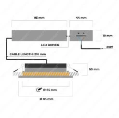 HOFTRONIC Venezia - Set Van 6 LED Inbouwspots RVS - IP65 Waterdicht - Dimbaar - 6 Watt 600 Lumen - Met Lichtbron - 2700K Warm Wit Licht - Zaagmaat 65mm - Inbouwdiepte 45mm - Geschikt Voor Badkamer, Woonkamer, Veranda En Carport - 3 Jaar Garantie -Buitentuin Winkel 1200x1190 15