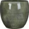 Mica Decorations Lester Bloempot - H31 X Ø33 Cm - Terracotta - Groen -Buitentuin Winkel 1200x1191 14