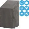 Weersbestendige Beschermhoes Stoel (4 Tot 6 Stapelstoelen) | 66 X 95 X 133/93 Cm (L) | Premium | Waterproof | TÜV Rheinland Gecertificeerd | Hoes Voor Tuin | Waterdicht | Solution Dyed (verkleuring Onmogelijk) | Grijs / Antraciet -Buitentuin Winkel 1200x1192 2