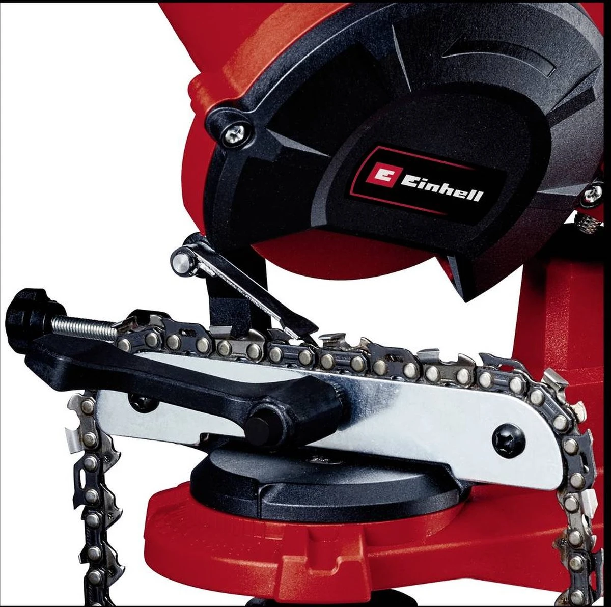 Einhell Kettingslijper GC-CS 85 E (85 W - 5500 /min - Slijphoekverstelling W. Schaal - Kettingspanner - Dieptebegrenzer Incl. Slijpschijf) 4 Einhell Kettingslijper GC-CS 85 E (85 W - 5500 /min - Slijphoekverstelling W. Schaal - Kettingspanner - Dieptebegrenzer Incl. Slijpschijf) - Afbeelding 2