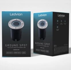 Ledvion Leo - LED Grondspot - 1m Kabel - RVS Geborsteld - Rond - GU10 Fitting - IP67 17 Ledvion Leo - LED Grondspot - 1m Kabel - RVS Geborsteld - Rond - GU10 Fitting - IP67 -Buitentuin Winkel 1200x1194 12