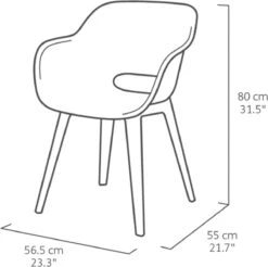 Allibert Akola Tuinstoelen - 2 Stuks -56,5x55x80cm - Donkergrijs 39 Allibert Akola Tuinstoelen - 2 Stuks -56,5x55x80cm - Donkergrijs -Buitentuin Winkel 1200x1196 1