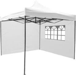 Garden Royal Easy Up Partytent 3x3 Met 4 Zijwanden Wit Waterdicht 17 Garden Royal Easy Up Partytent 3x3 Met 4 Zijwanden Wit Waterdicht -Buitentuin Winkel 1200x1197 10