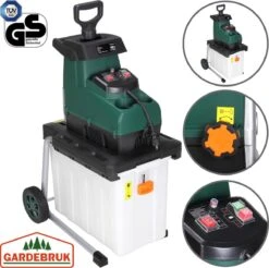Gardebruk Hakselaar Elektrisch 2800W - 45mm Takdikte - Opvangbak 60 L -Buitentuin Winkel 1200x1197 18