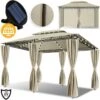 El Jardin - Partytent - 4x3 - Waterdicht Dak - Wanden - Beige Paviljoen -Buitentuin Winkel 1200x1197 9