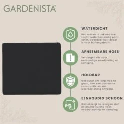 Gardenista Stoelkussen - Waterbestendige Tuinkussens Voor Binnen En Buiten - Zitkussen Met Lint - Kussens Voor Tuinstoel 12 Gardenista Stoelkussen - Waterbestendige Tuinkussens Voor Binnen En Buiten - Zitkussen Met Lint - Kussens Voor Tuinstoel -Buitentuin Winkel 1200x1198 12