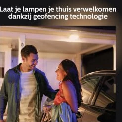 Philips Hue Fuzo Muurlamp - Warmwit Licht - Zwart - Smal - Gesloten -Buitentuin Winkel 1200x1198 47