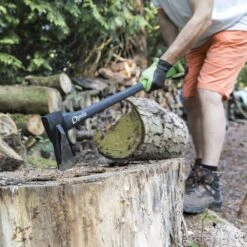 GEOLIA - Bijl - Bijl - Staal - Glasvezelsteel - 3kg Met Een Stalen Kop Van 2,5 Kg - Bijlen - Grote Bijl - Kloofhamer - Kloofbijl - Kloofbijl -Buitentuin Winkel 1200x1199 16