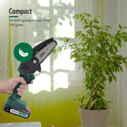 Mardin Mini Kettingzaag - Snoeizaag - Kettingzaag - Kettingzaag Electrisch Met 2 Accu - Inclusief Koffer - 1 Extra Accu - Groen -Buitentuin Winkel 1200x1199 25