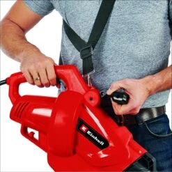 Einhell Elektrische Bladblazer GC-EL 3024 E (blazen, Zuigen & Versnipperen, Zuigbuis Ø75 Mm, Zuigkracht 650 M³/h, Hakselfunctie 10:1, Blaassnelheid 240 Km/h, Opvangzak 40 L) -Buitentuin Winkel 1200x1200 1056