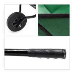 Relaxdays Kruiwagen Opvouwbaar - Inklapbare Tuinwagen - Vouwkruiwagen - Groen - 50 L -Buitentuin Winkel 1200x1200 1075