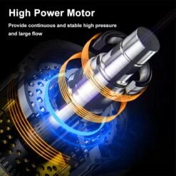 Merkloos Elektrische Accu-Hogedrukreiniger - 1.2mpa - Multifunctioneel Mondstuk - Draagbaar Oplaadbaar Snoerloos - Reinigingsspuitpistool - Met Rijke Accessoires - Voor Auto, Tuin, Terras, Raam - Zwart -Buitentuin Winkel 1200x1200 1160