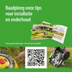 Powerplus POWXG6305 Robotmaaier - 18V - Voor Gazons Tot Ca. 500m² - Maaibreedte 180mm - Incl. Laadstation En Accessoires -Buitentuin Winkel 1200x1200 1317