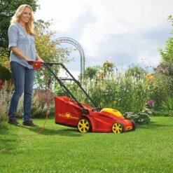 WOLF-Garten A 340 E Elektrische Grasmaaier - 1400 W - 34 Cm Maaibreedte - 30 Liter Opvangbak - Centrale Hoogte-instelling -Buitentuin Winkel 1200x1200 1345