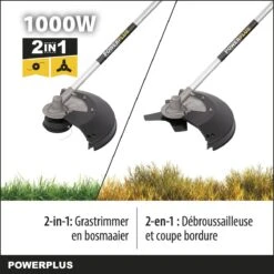 Powerplus POWXG30405 Bosmaaier 2-in-1 - 1000 W - Bosmaaier & Grastrimmer -Buitentuin Winkel 1200x1200 1370