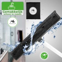 De Blaffende Kat 2 In 1 Rubberen Bezem – Bezem Binnen & Buiten – Vloerwisser Met Steel - Vloertrekker – Veger - Extra Lang 160cm -Buitentuin Winkel 1200x1200 1424