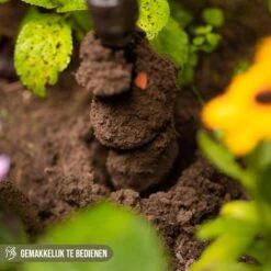 Merkloos Grondboor Voor Planten - 25 CM - Palenboor - Moestuin - Bollenplanter - Zwart -Buitentuin Winkel 1200x1200 1462